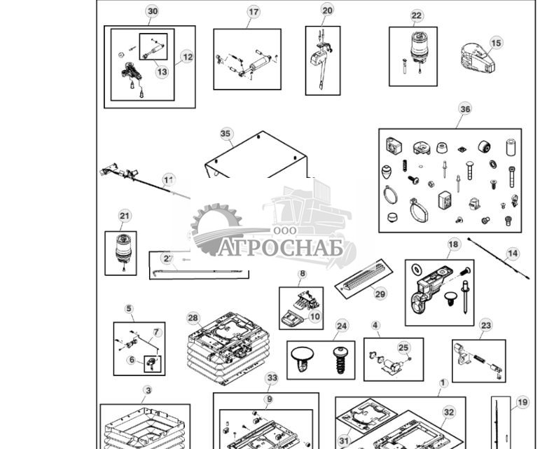 Нижняя часть сиденья водителя, кожаное - ST805087 449.jpg